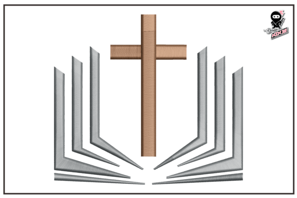Bible and Christian Cross Embroidery Review