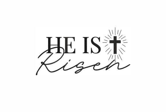 He is Risen Embroidery Design Review